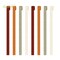 StaticPoster; 8 Rolls Orange Burgundy Green Crepe Paper Streamers for Wedding, Birthday, Baby Shower, Bride Shower, Fall Decor, Garden Party, Woodsy Party Decorations; Category:Streamers & Garland; Image:3